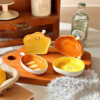 Chén gốm Bowli họa tiết bánh mì cute dùng để đựng nước chấm