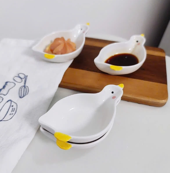Chén chấm gốm