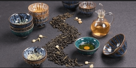 chén gốm họa tiết độc đáo