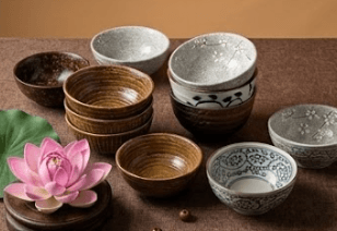 chén gốm trang trí
