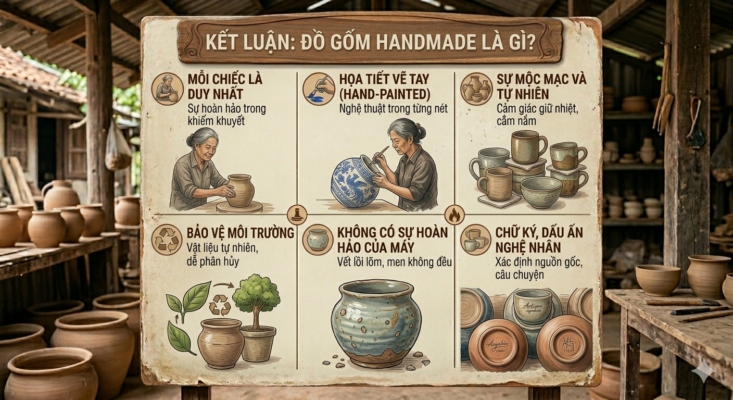 kết luận đồ gốm handmade